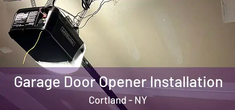  Garage Door Opener Installation Cortland - NY