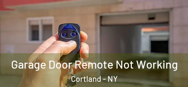  Garage Door Remote Not Working Cortland - NY