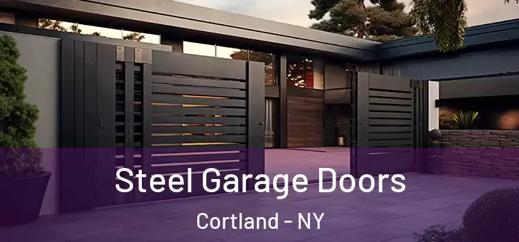  Steel Garage Doors Cortland - NY