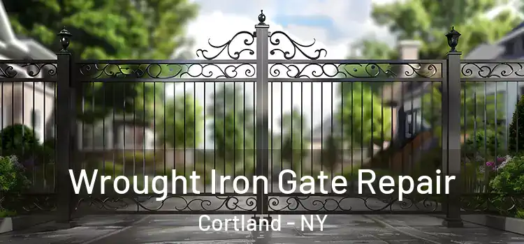 Wrought Iron Gate Repair Cortland - NY
